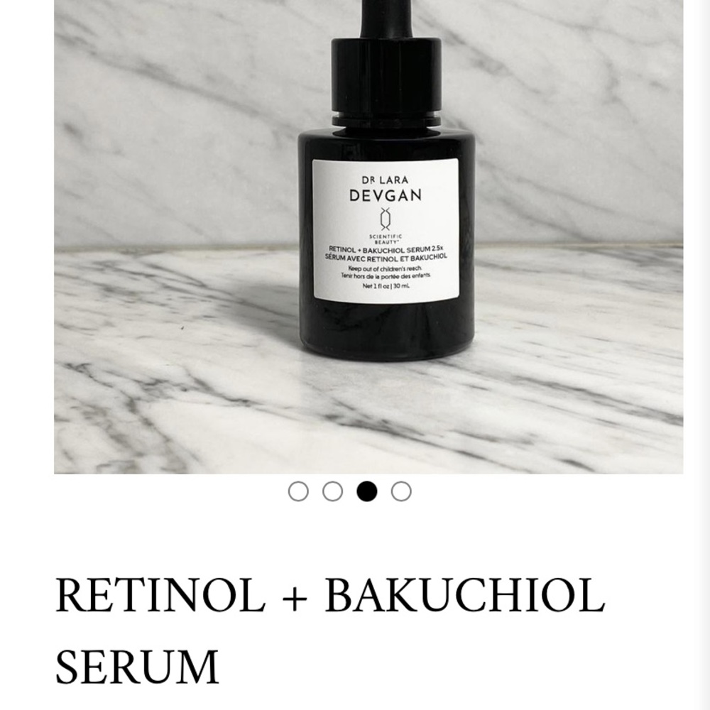 Dr Lara Devgan Retinol + Bakuchiol Serum 5x NWOT